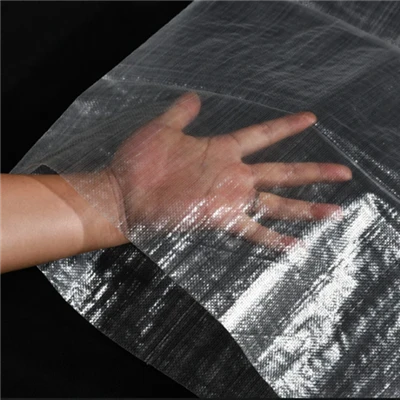 Bosses teixides de PP altament transparents